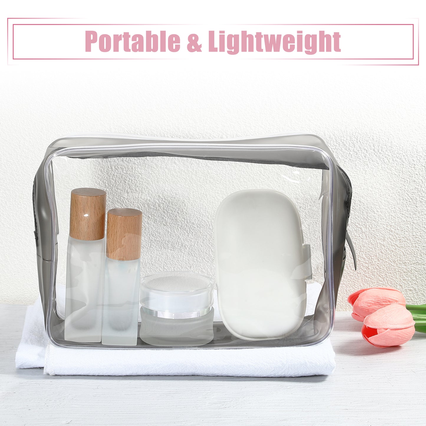 Travel Soap Dish, Plastic Portable Soap Box Box 4.80"x3.07" White