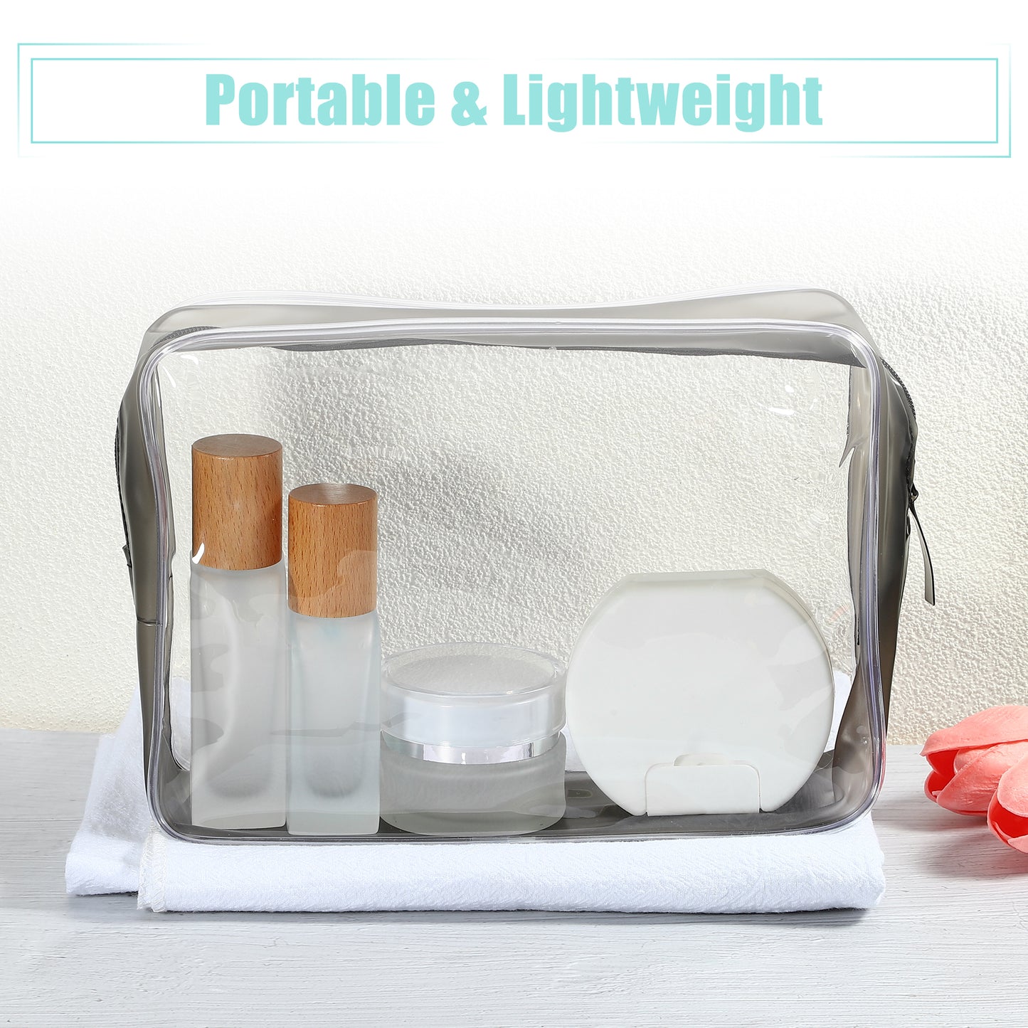 Travel Soap Dish, Portable Soap Storage Box 3.27"x2.91" White