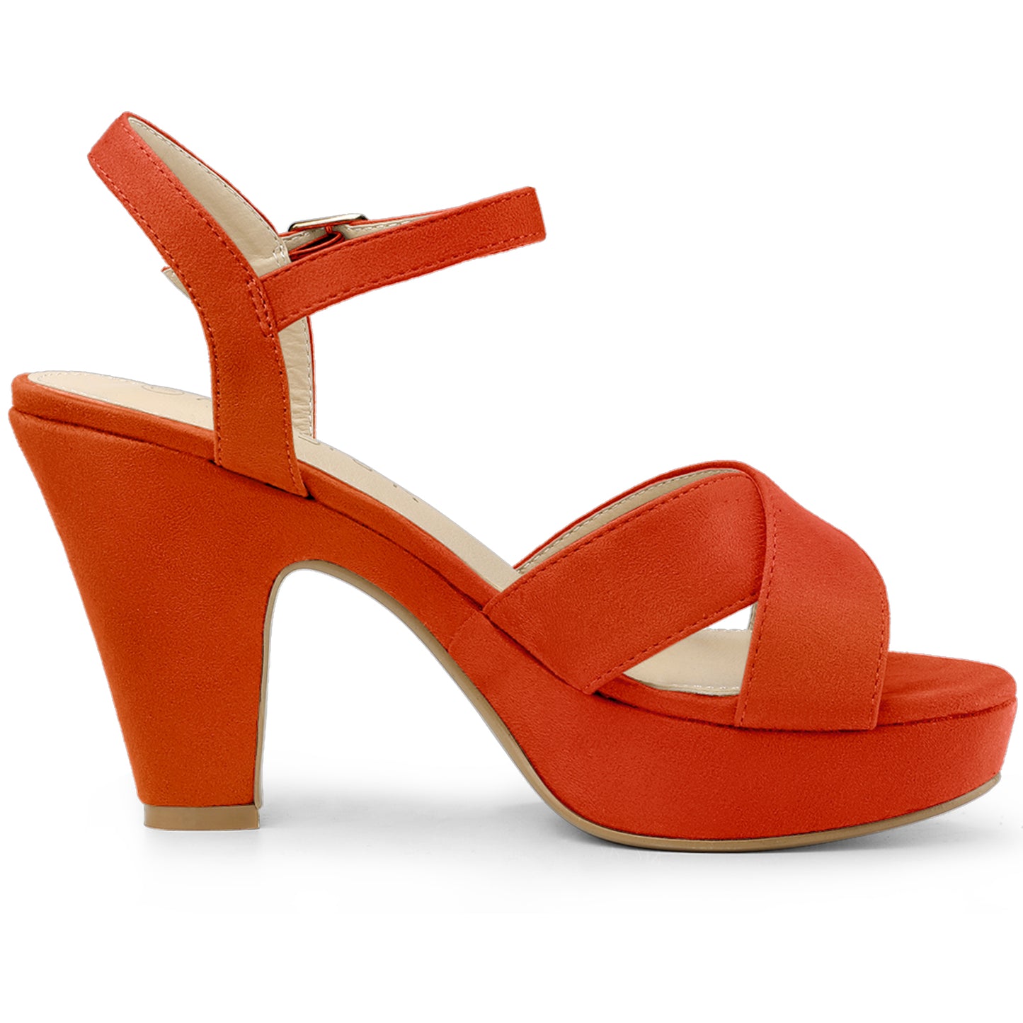 Women's Platform Chunky Heel Slingback Sandals