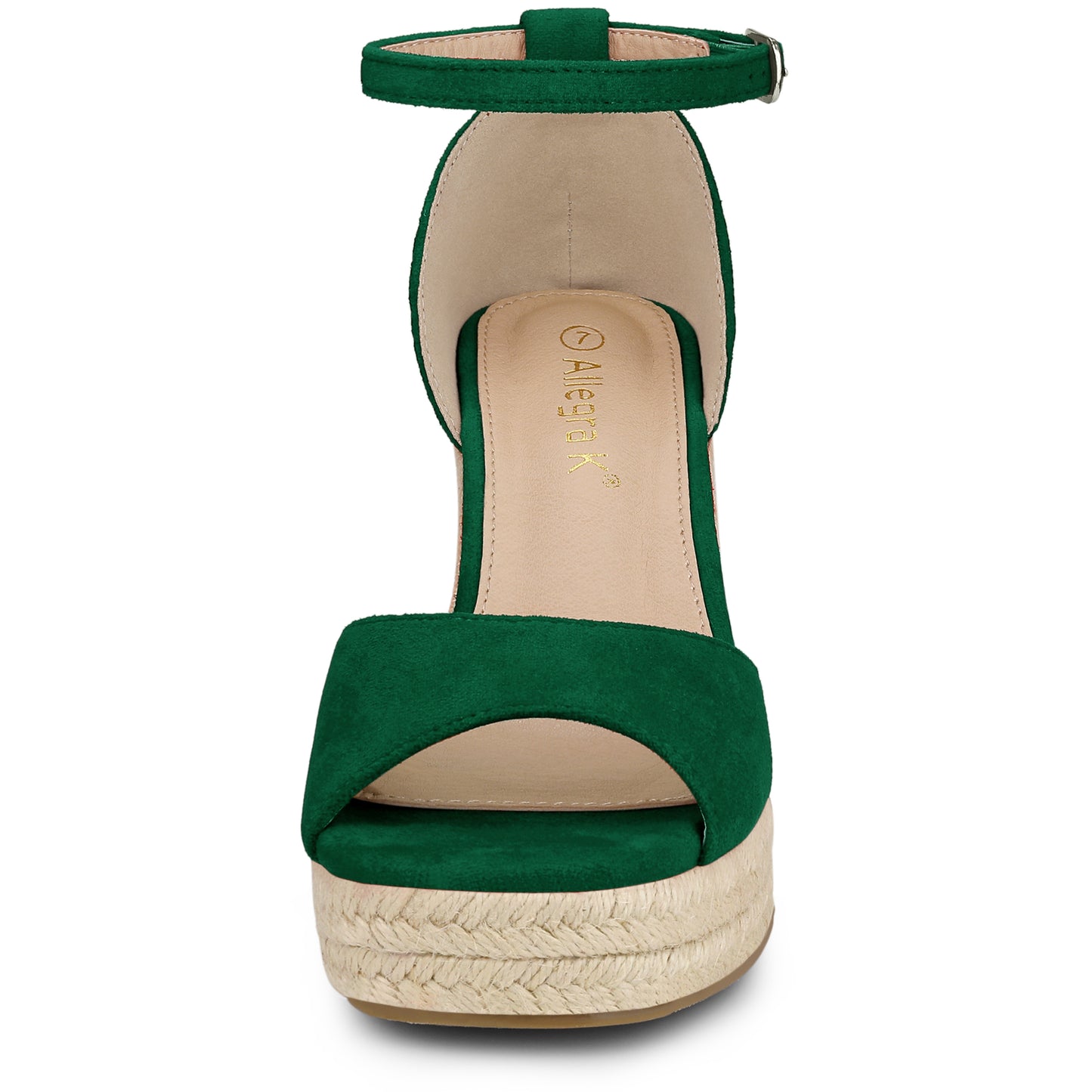 Women's Espadrille Platform Ankle Strap Wedge Heel Sandals