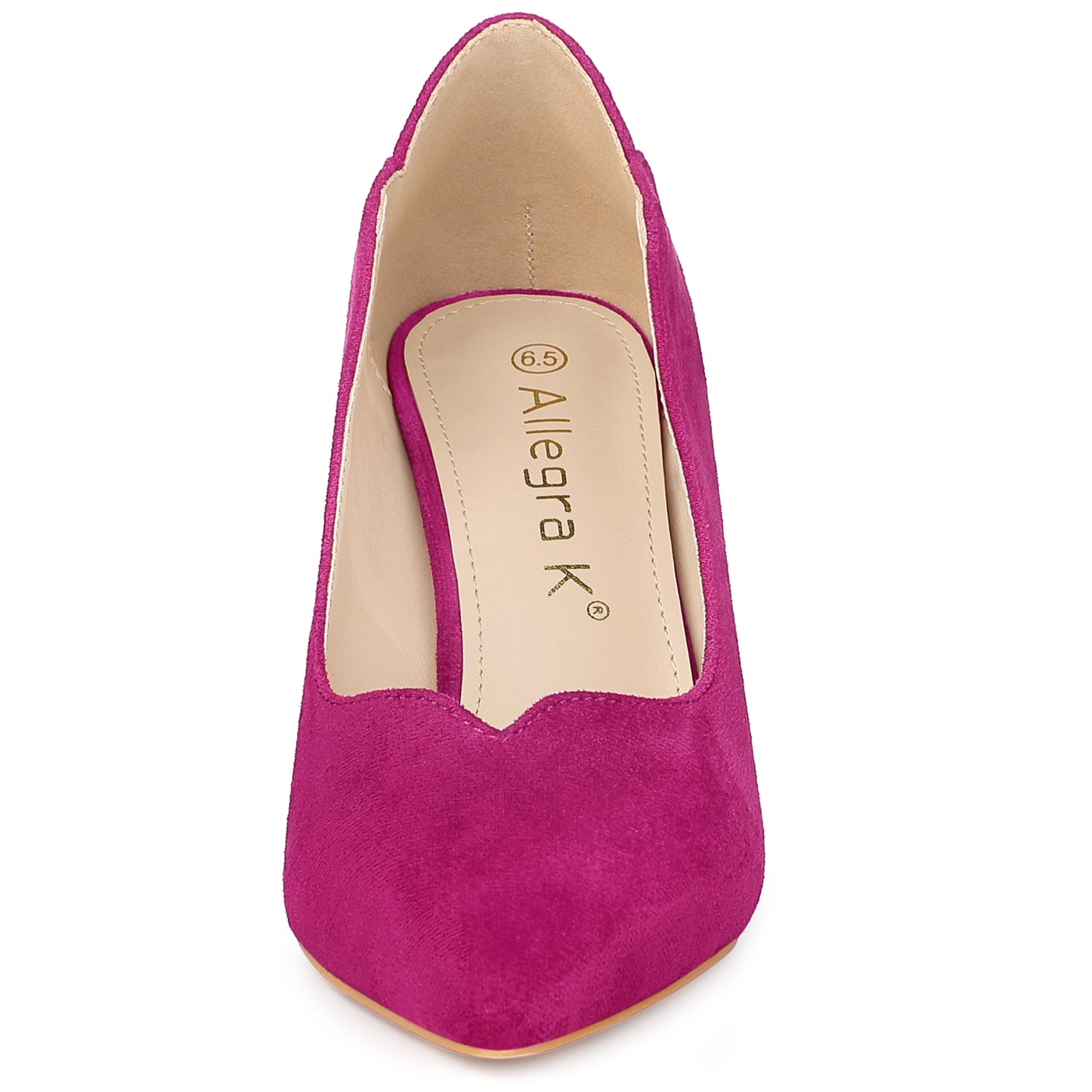 Zapatos de tacón de aguja con punta puntiaguda para mujer