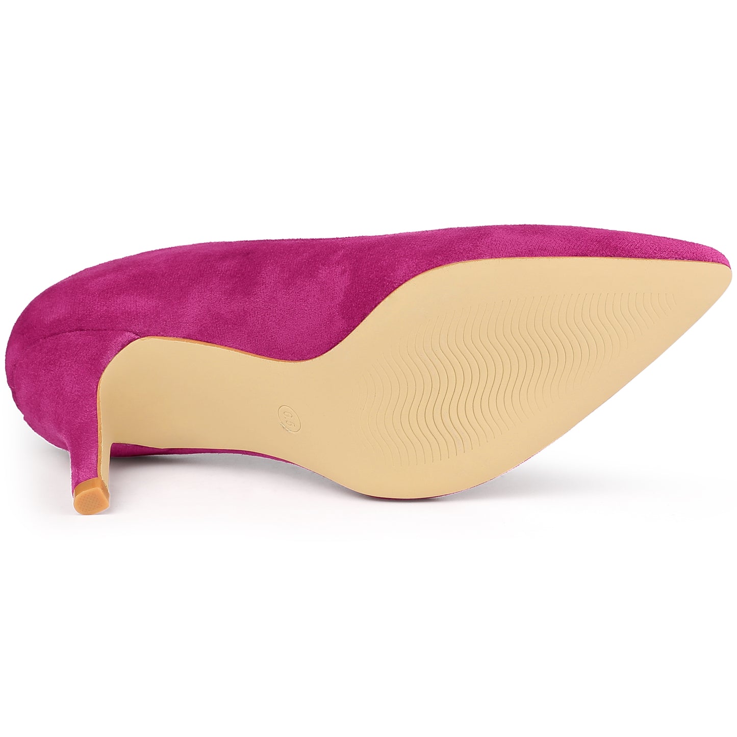 Zapatos de tacón de aguja con punta puntiaguda para mujer