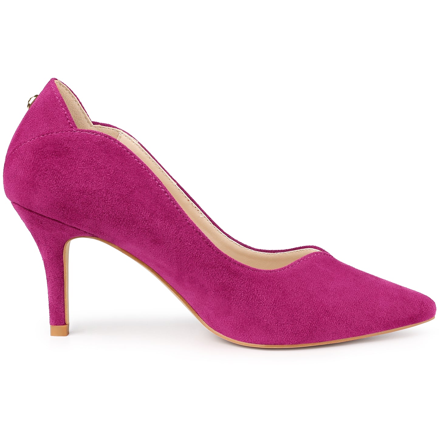 Zapatos de tacón de aguja con punta puntiaguda para mujer