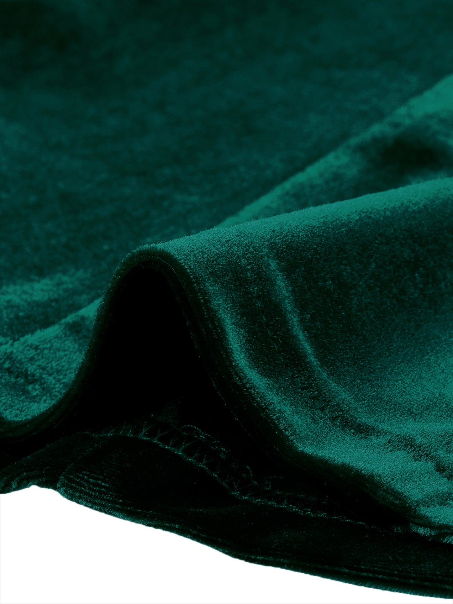 Women's Vintage Elastic Waist Velvet Fishtail Mermaid Bodycon Skirt