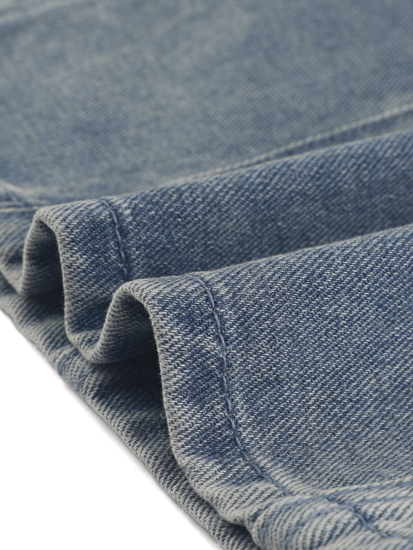 Women's Denim Skirts Summer Casual A-Line Short Button Down Jean Skirt