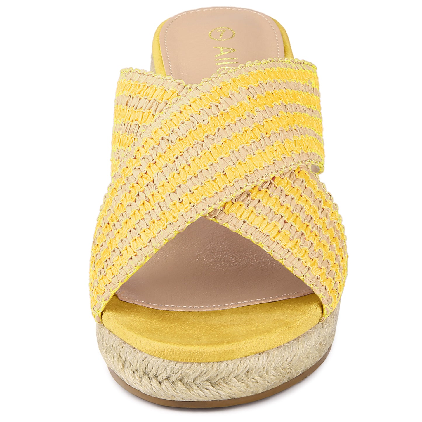 Women's Crisscross Strap Platform Wedge Sandals