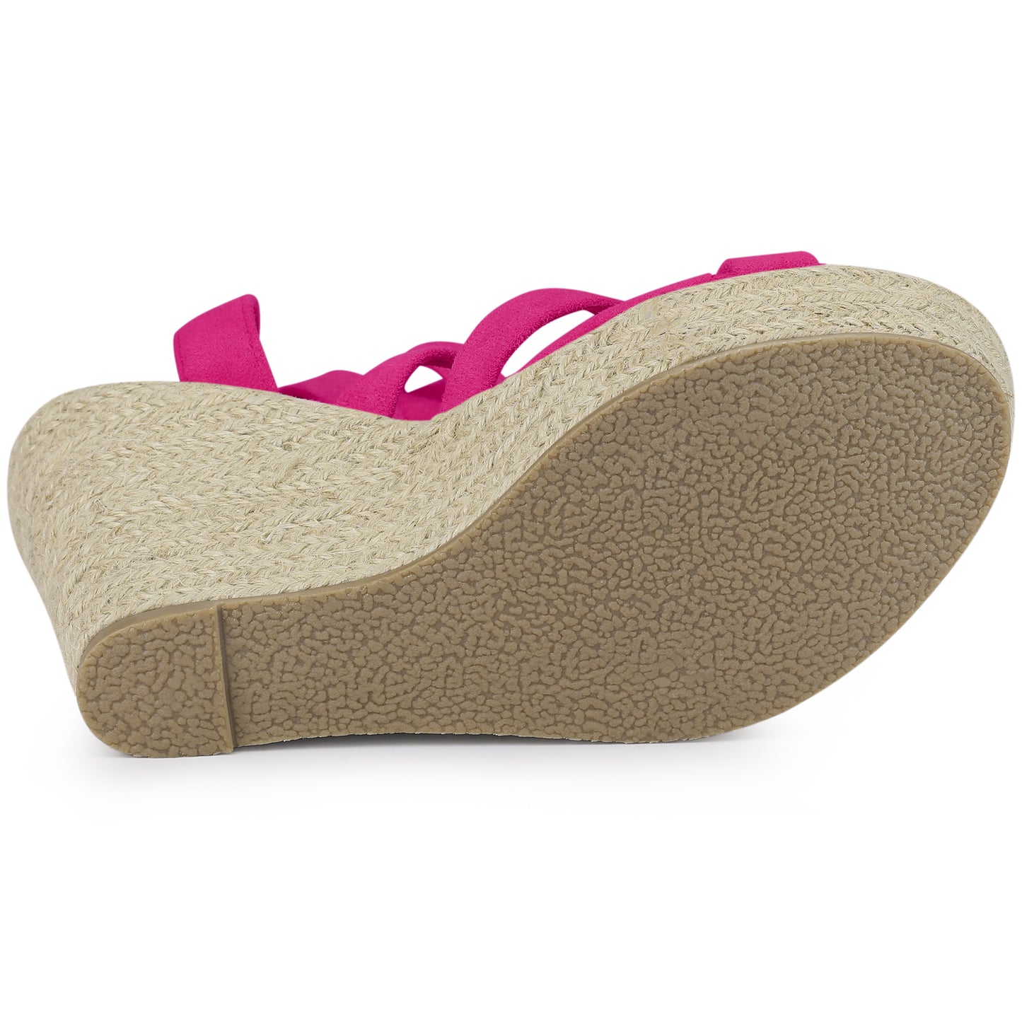 Women's Espadrilles Platform Heels Lace Up Wedge Sandals
