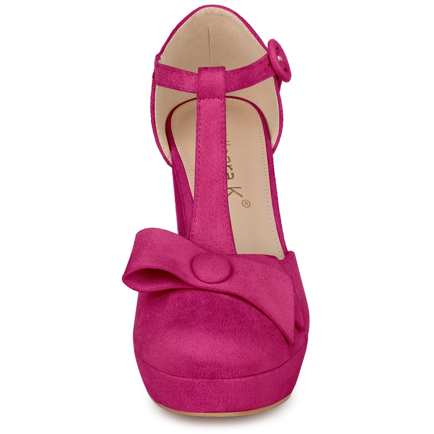 Zapatos de vestir Mary Jane con plataforma y tacón grueso para mujer