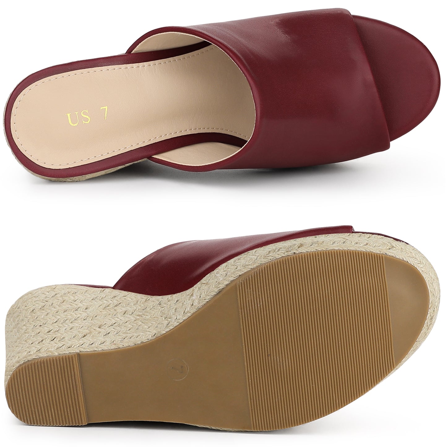 Women's Slip-On Platform Wedge Heel Wedge Sandals