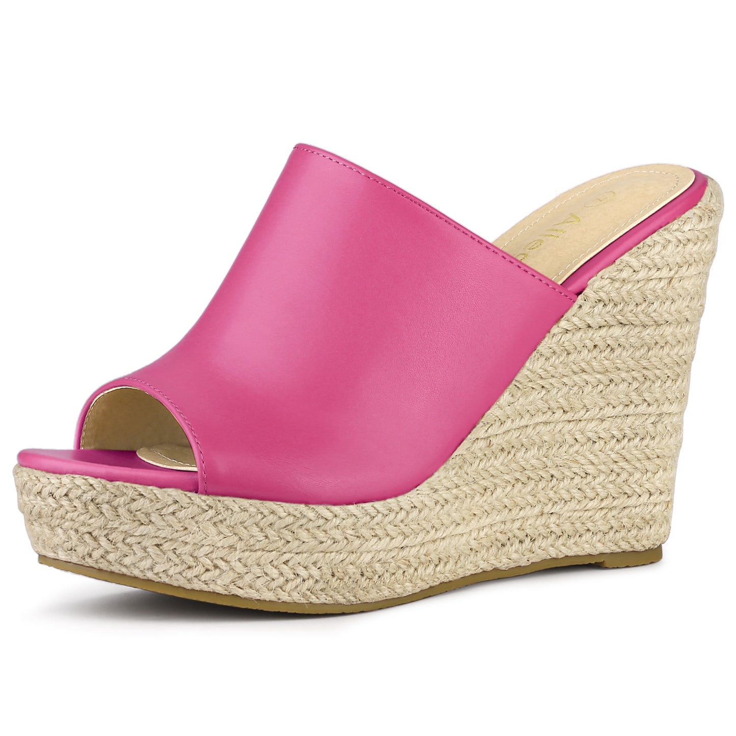 Sandalias de plataforma sin cordones para mujer, alpargatas, cuñas, chanclas y mules