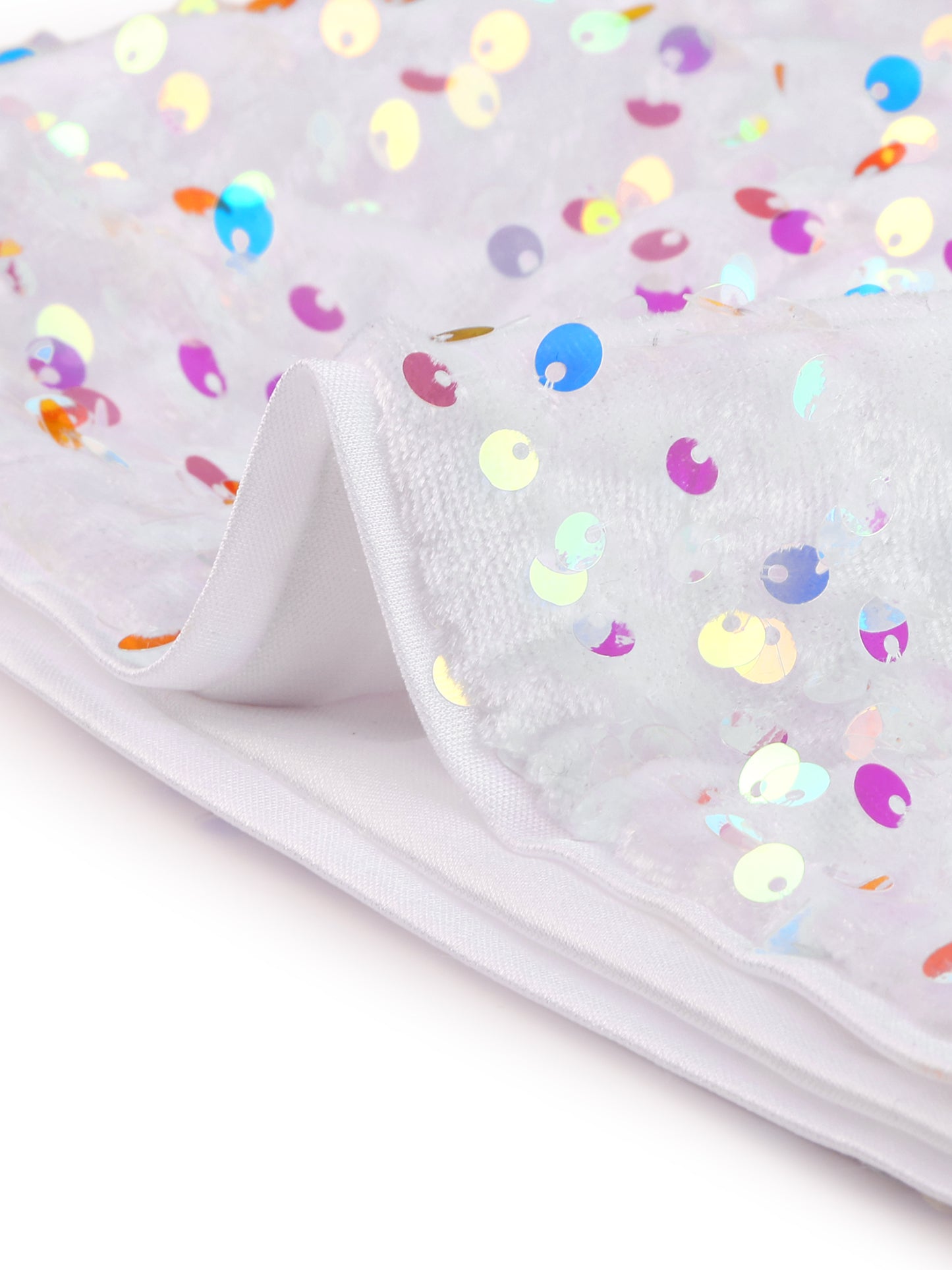 Top corto de tirantes finos de terciopelo con lentejuelas para mujer para fiesta en club