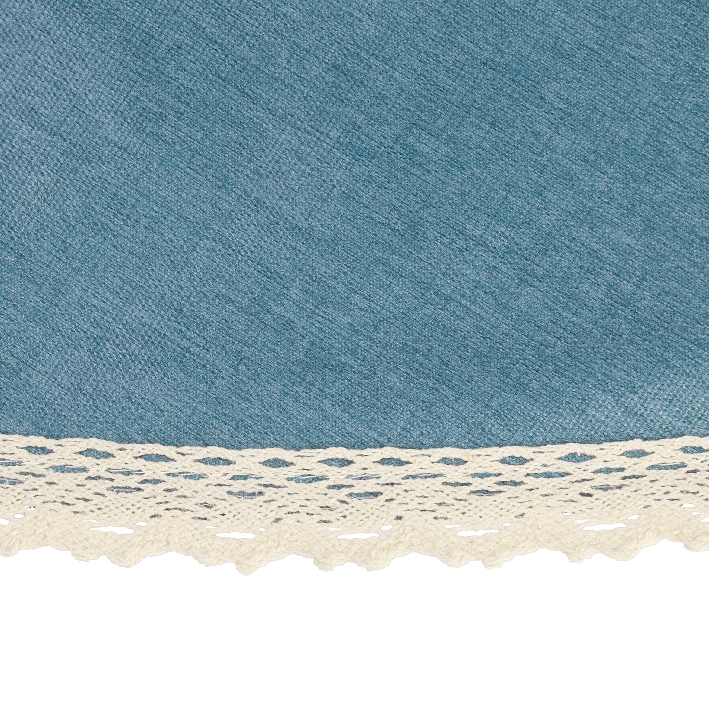 1 Pack Round Tablecloth, Oil-Proof, Spill-Proof, and Water-Proof Lace TPU Table Cover