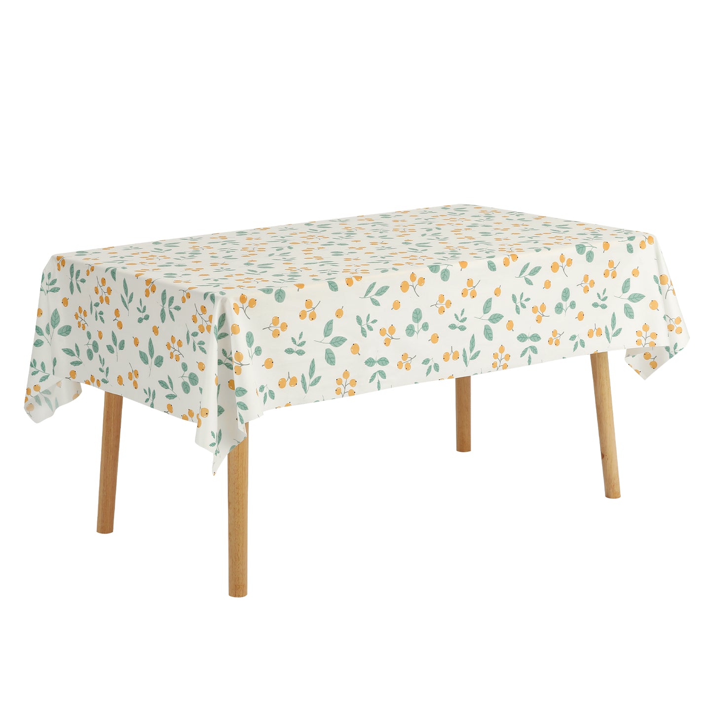 Rectangle Tablecloth, Waterproof and Wrinkle Resistant Washable Soft Table Cover