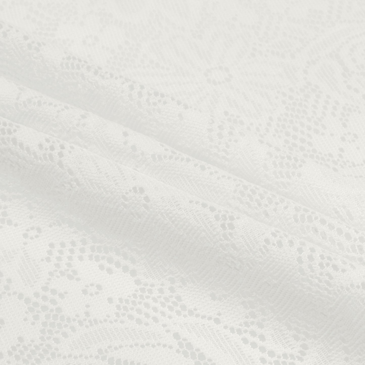 Mantel rectangular de poliéster con borlas, antiarrugas.