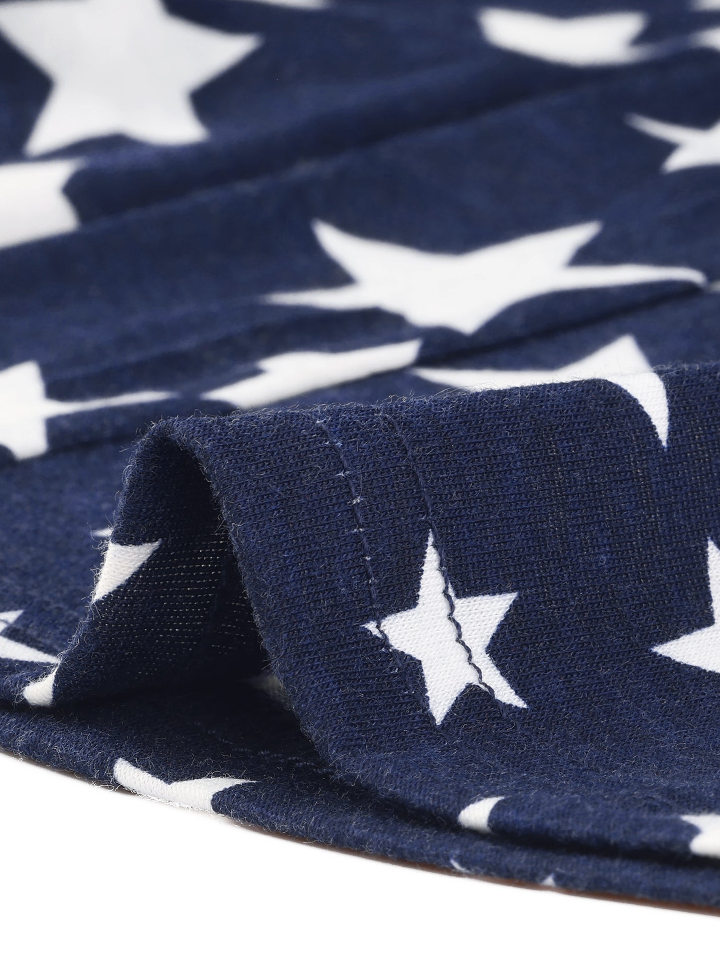 Pantalón de pijama de talla grande para mujer, con estampado de estrellas y bolsillo