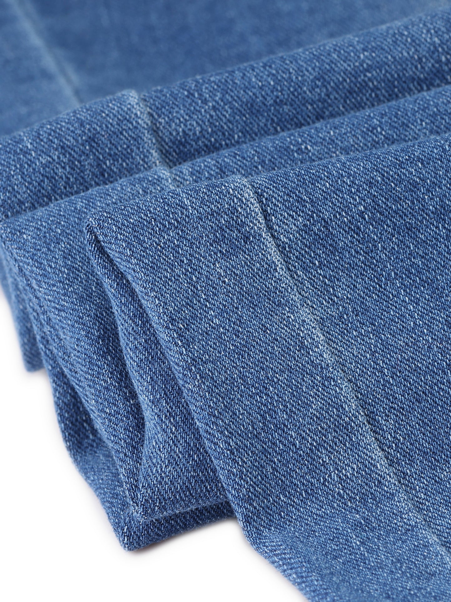 Women Plus Size Jeans Stretchy Washed Button Wide Leg Jeans Palazzo Pants