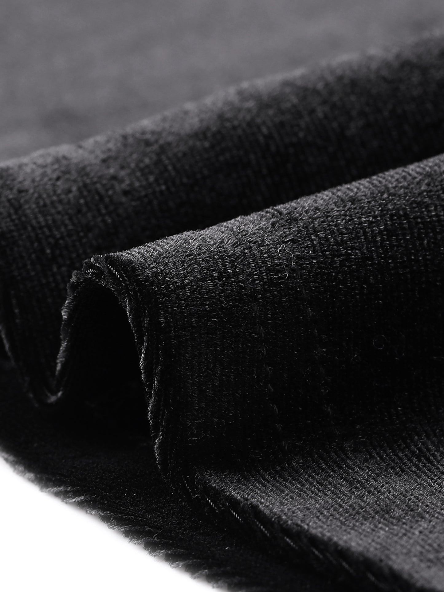 Women Plus Size Velvet Top Long Sleeve Sweetheart V Neck Peplum Blouse