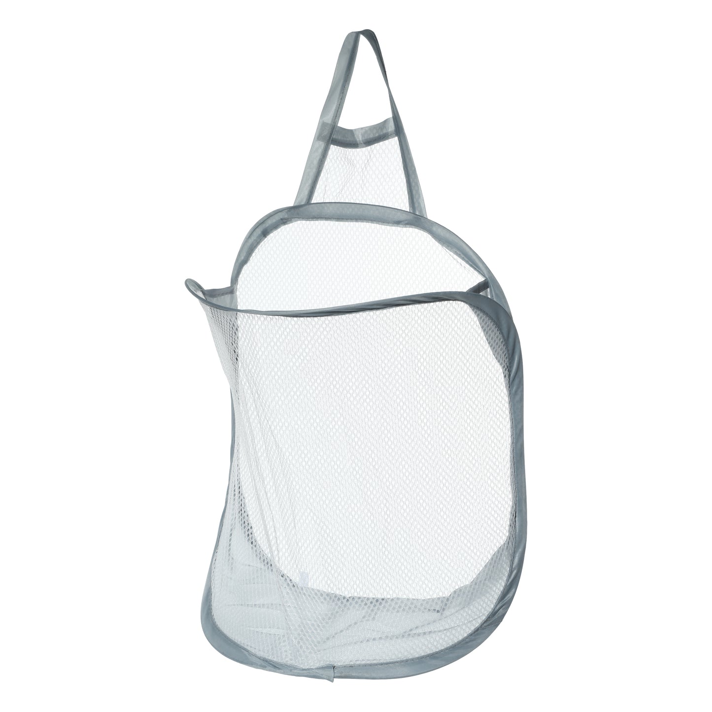 Wall-mounted Folding Laundry Basket for Bathroom 11.81"x7.09"x15.75" 20L Gray