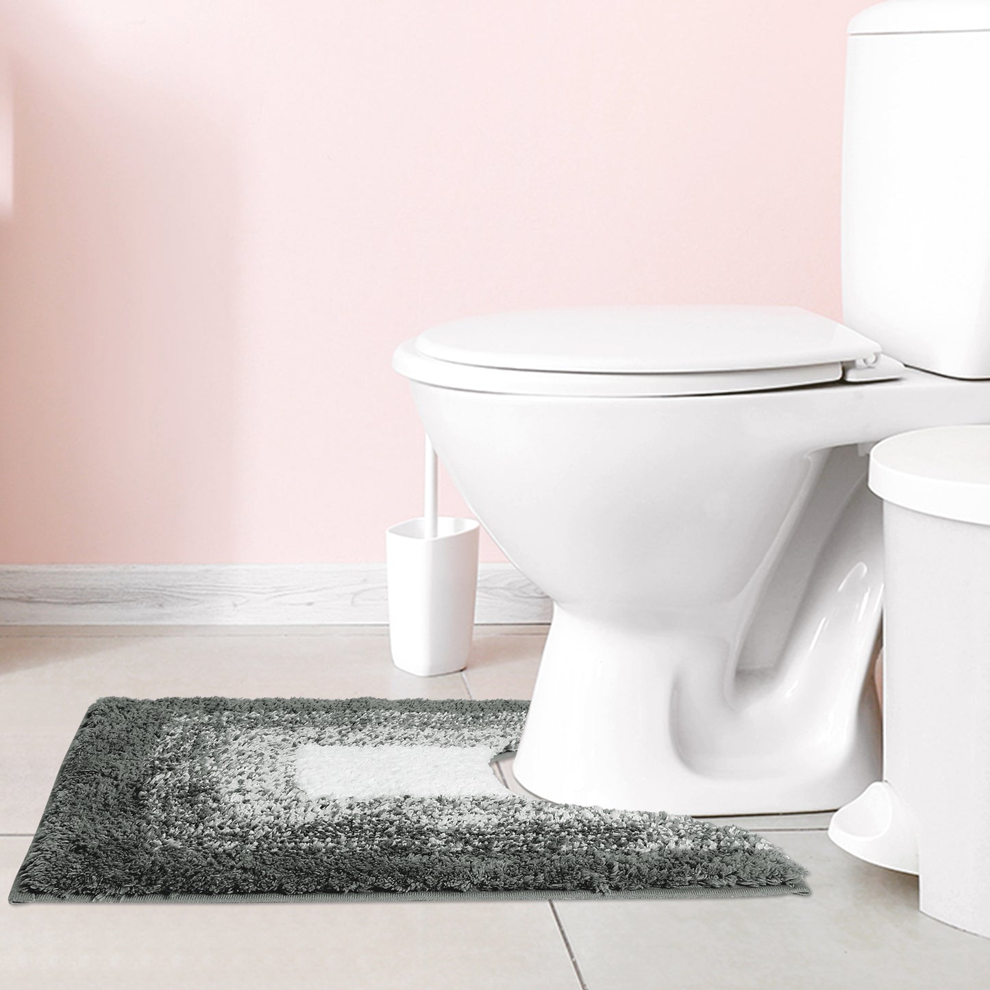 Soft and Absorbent Bathroom Rug Non-slip Plush Shaggy Bath Carpet Luxury Bath Mats