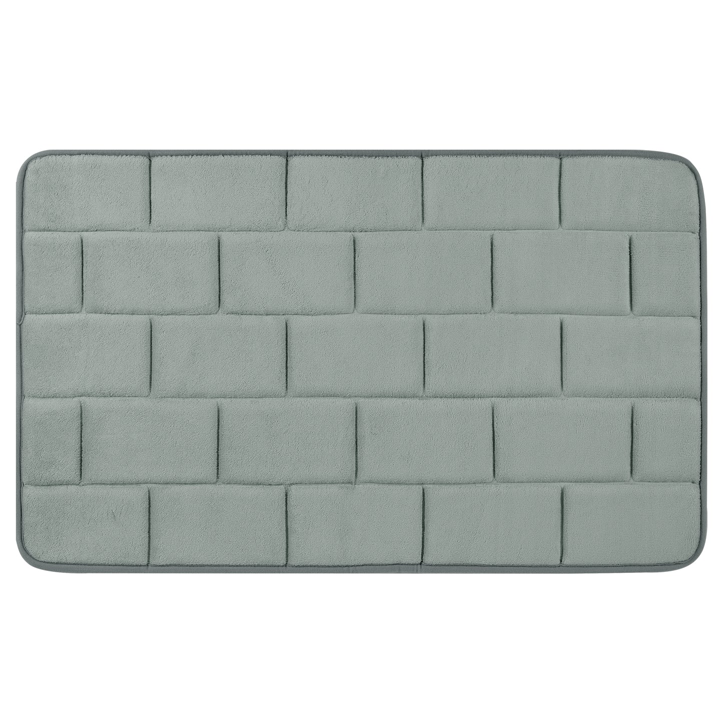 Memory Foam Bath Mat, Soft Absorbent Bathroom Rug Non-Slip Thick Dry Fast for Bath Mats