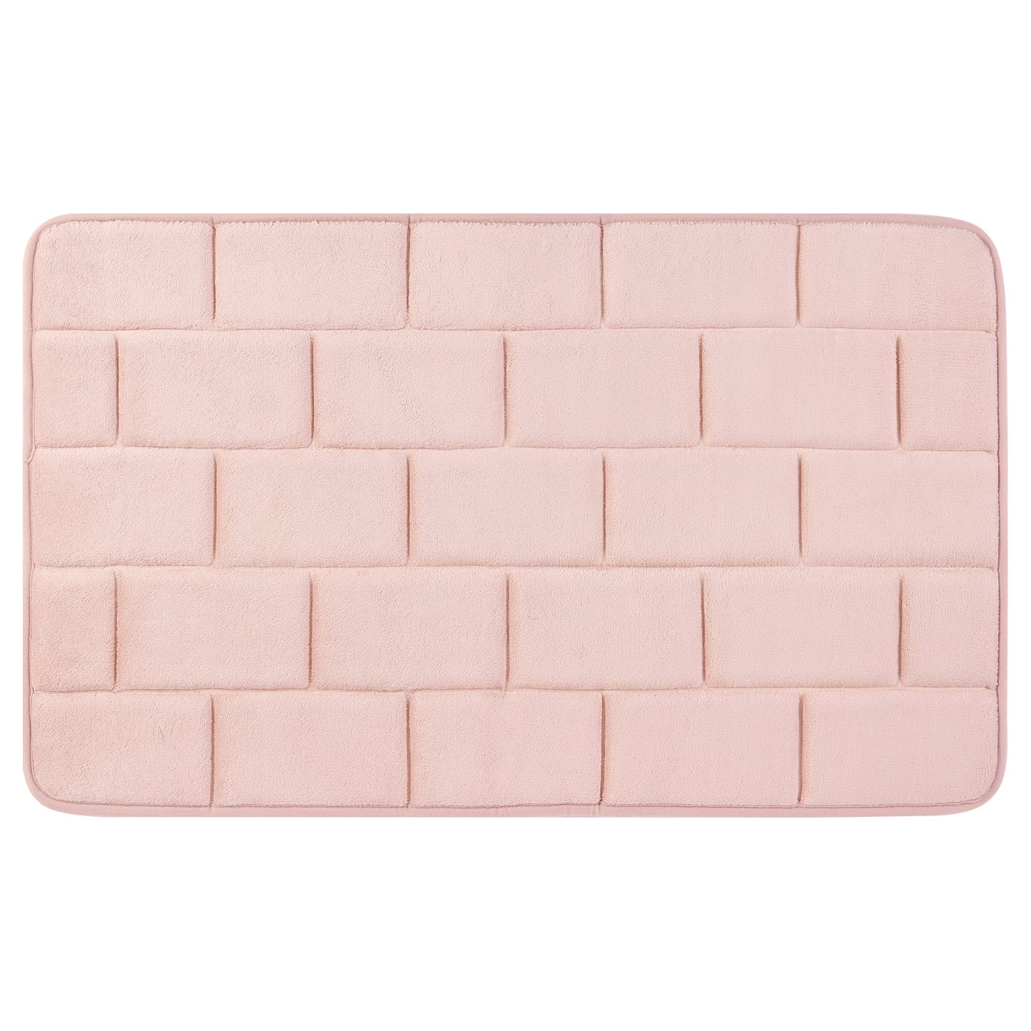 Memory Foam Bath Mat, Soft Absorbent Bathroom Rug Non-Slip Thick Dry Fast for Bath Mats