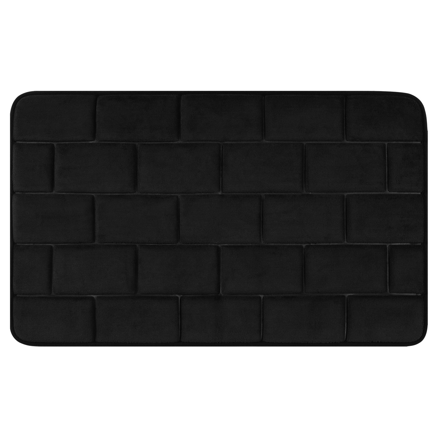 Memory Foam Bath Mat, Soft Absorbent Bathroom Rug Non-Slip Thick Dry Fast for Bath Mats