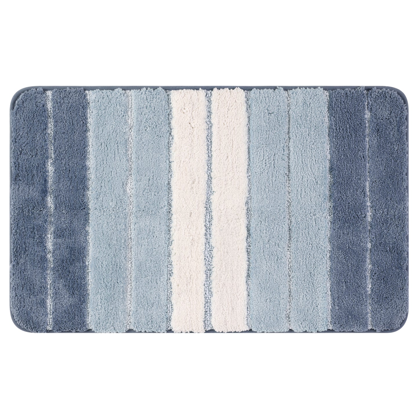 Non Slip Bathroom Rug, Water Absorbent Soft Shaggy Rubber Back Bath Mats for Bathroom