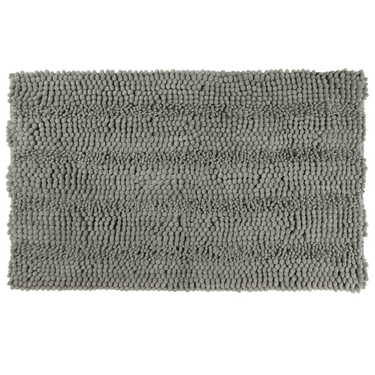 Absorbent Chenille Bath Rugs, High Pile Quick Dry Bath Mats, Machine Washable Rugs