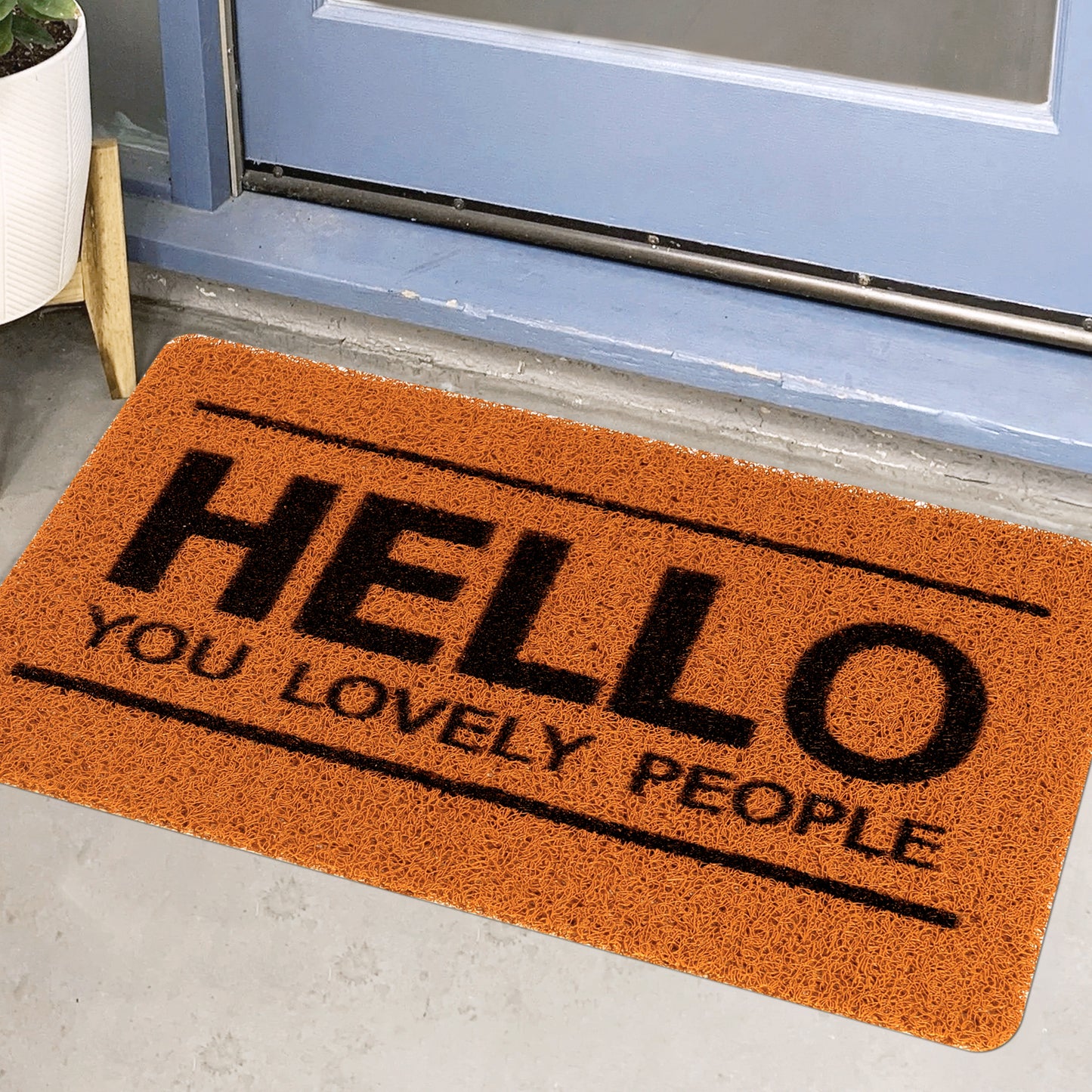 Entrance Door Mat, Durable Mat Low-Profile Floor Mat Front Doormat Non Slip Mats for Entryway