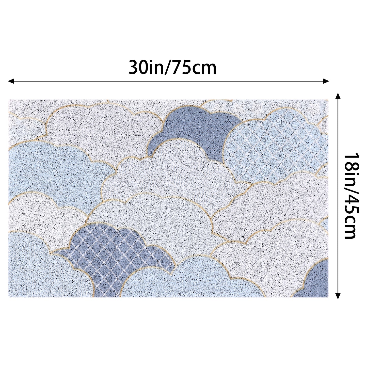 Door Mat Outdoor Indoor Front Doormat Non Slip Durable Entrance Rugs for Front Door