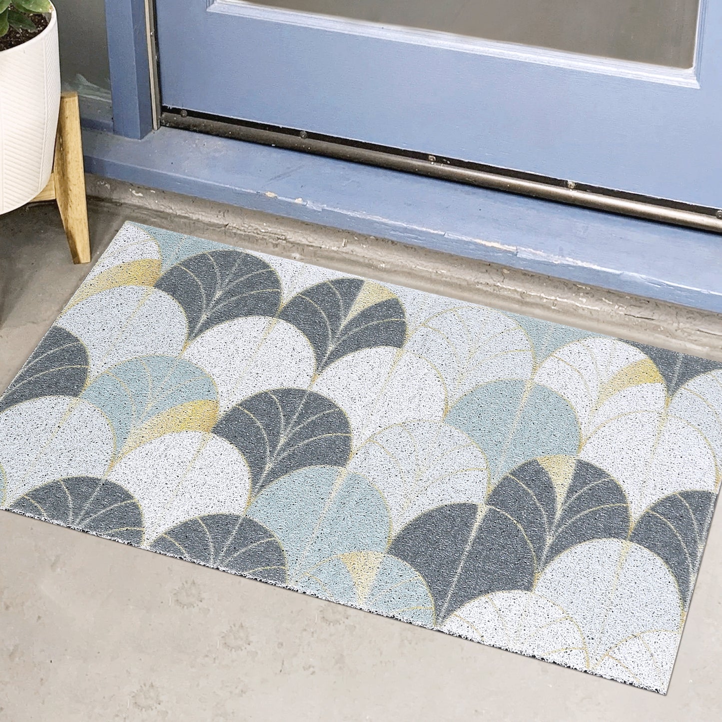 Non Slip Front Inside Large Waterproof Rubber Kitchen Mats and Interior Home Washable Door Mats