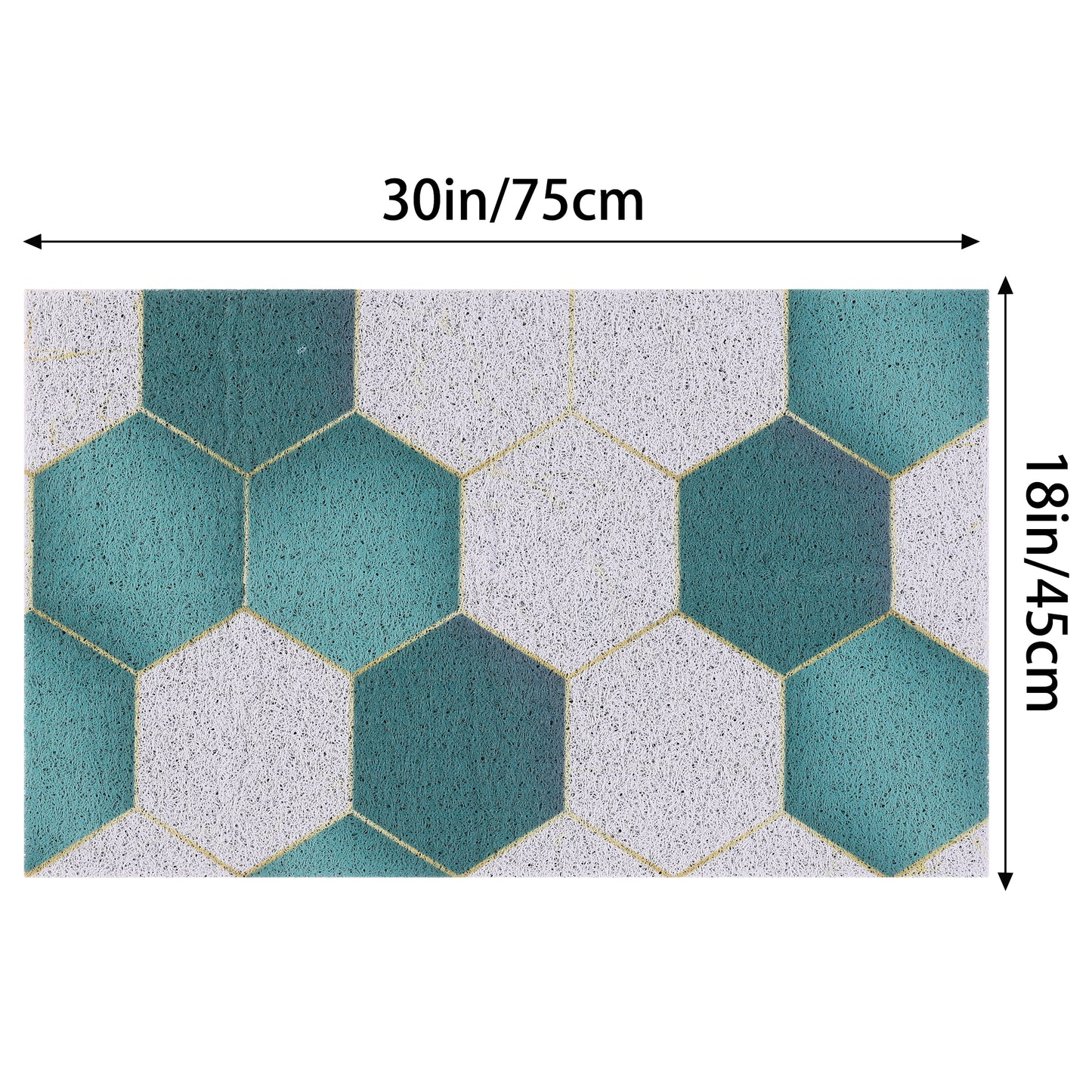 Non Slip Front Inside Large Waterproof Rubber Kitchen Mats and Interior Home Washable Door Mats