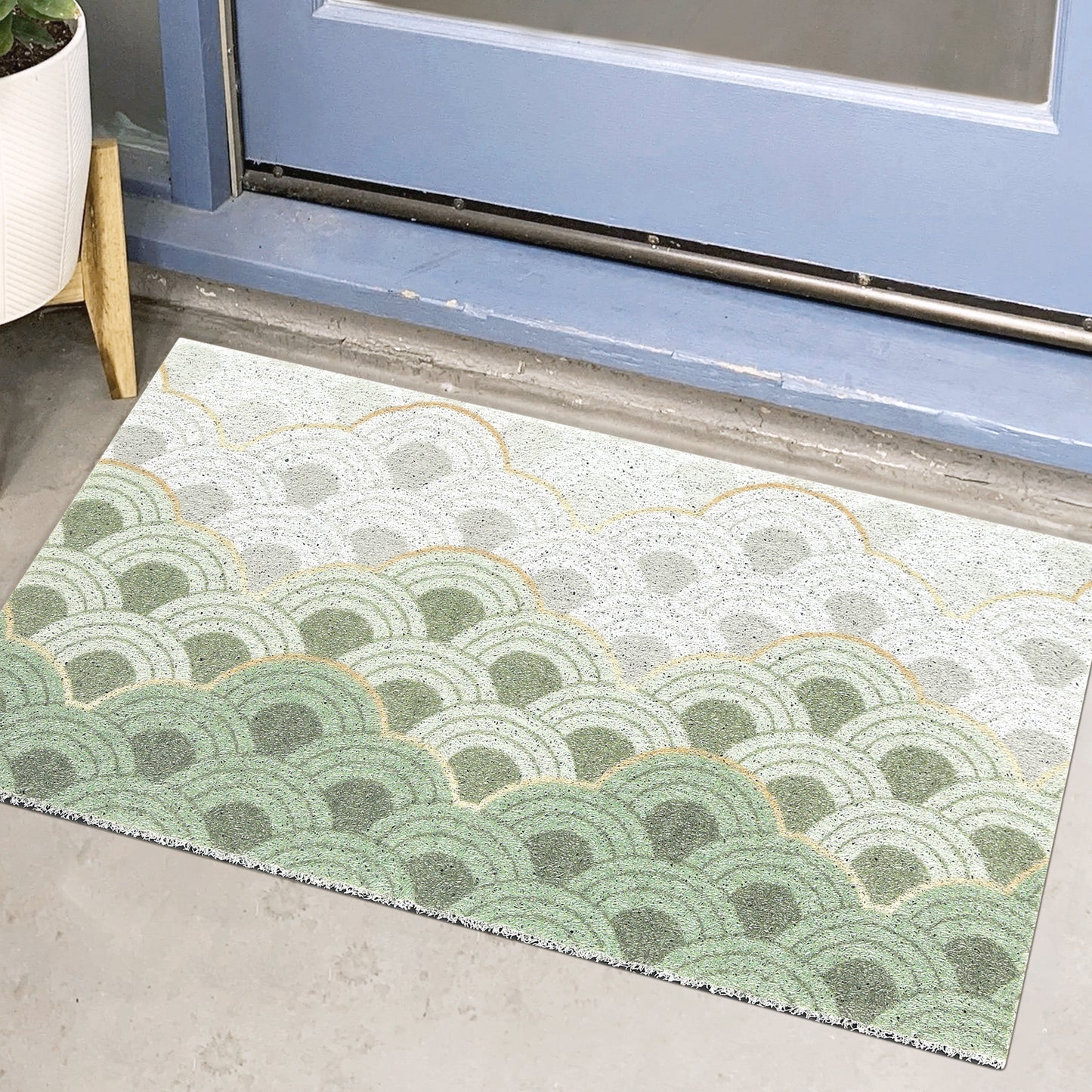 Non Slip Front Inside Large Waterproof Rubber Kitchen Mats and Interior Home Washable Door Mats