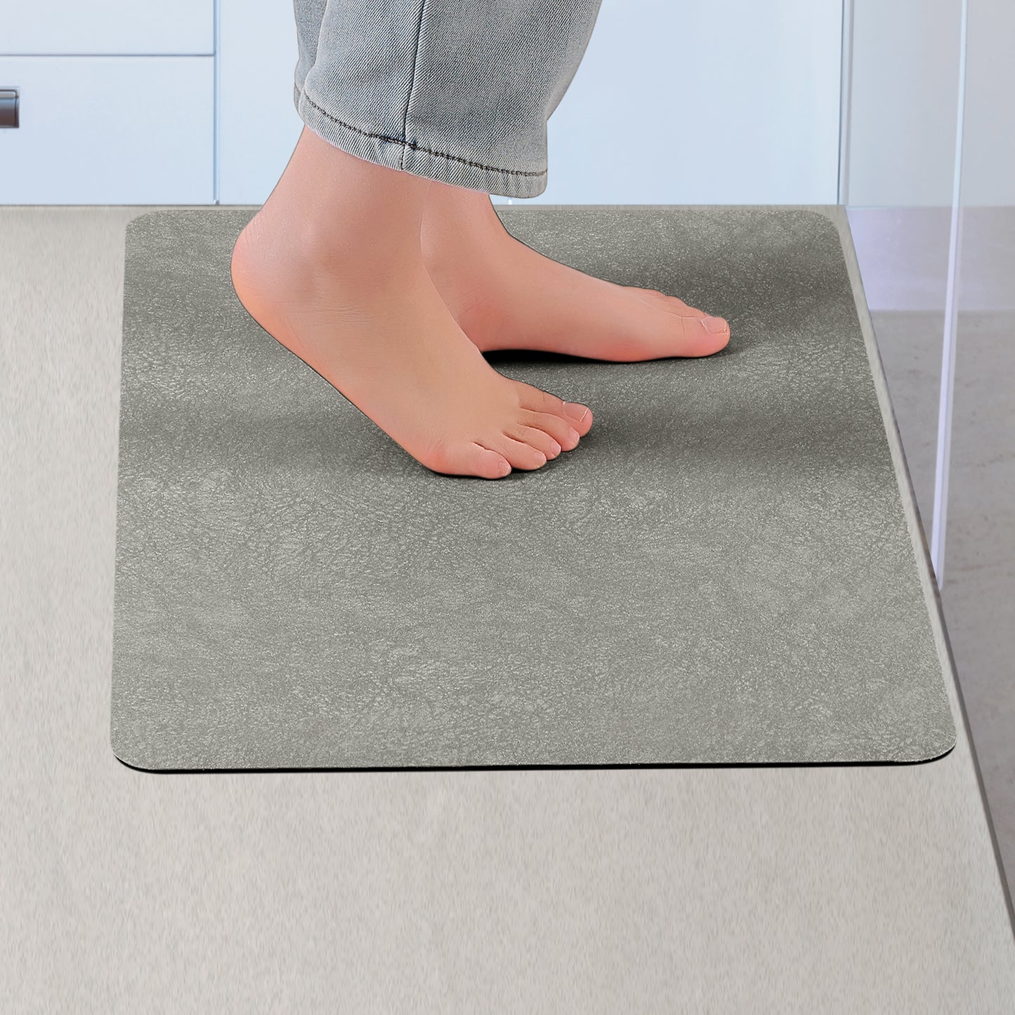 Kitchen Rugs 1 Piece, Cushioned Anti Slip Kitchen Mats, Waterproof Non Slip Rugs