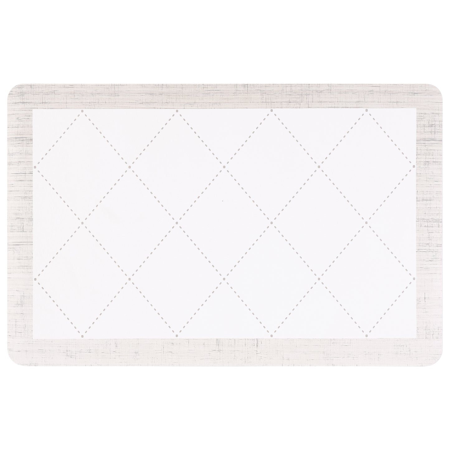 Geometry Kitchen Rug, Cushioned Anti-Fatigue Kitchen Floor Mats, Non Slip Waterproof Comfort Carpet