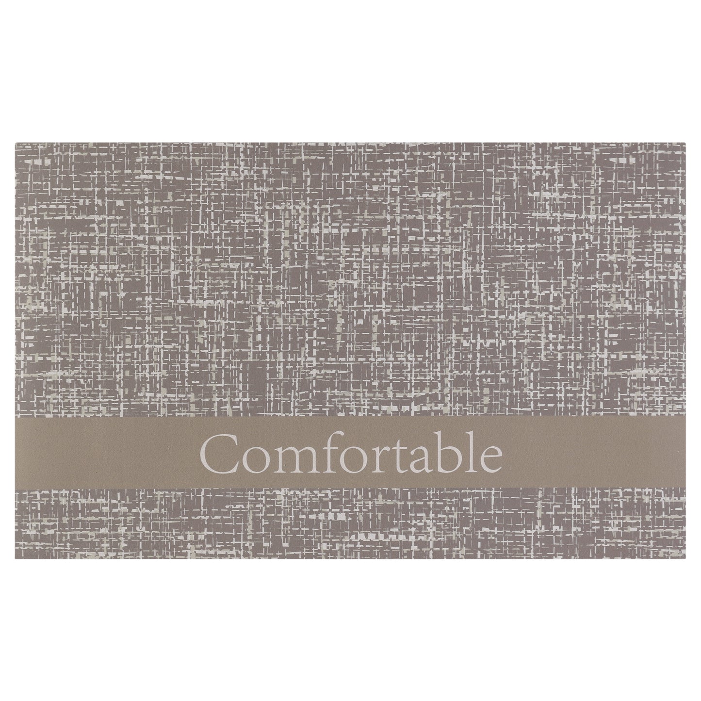 Letter Pattern Kitchen Mat 1 Piece Waterproof Anti Slip Kitchen Rug Comfort Standing Mats