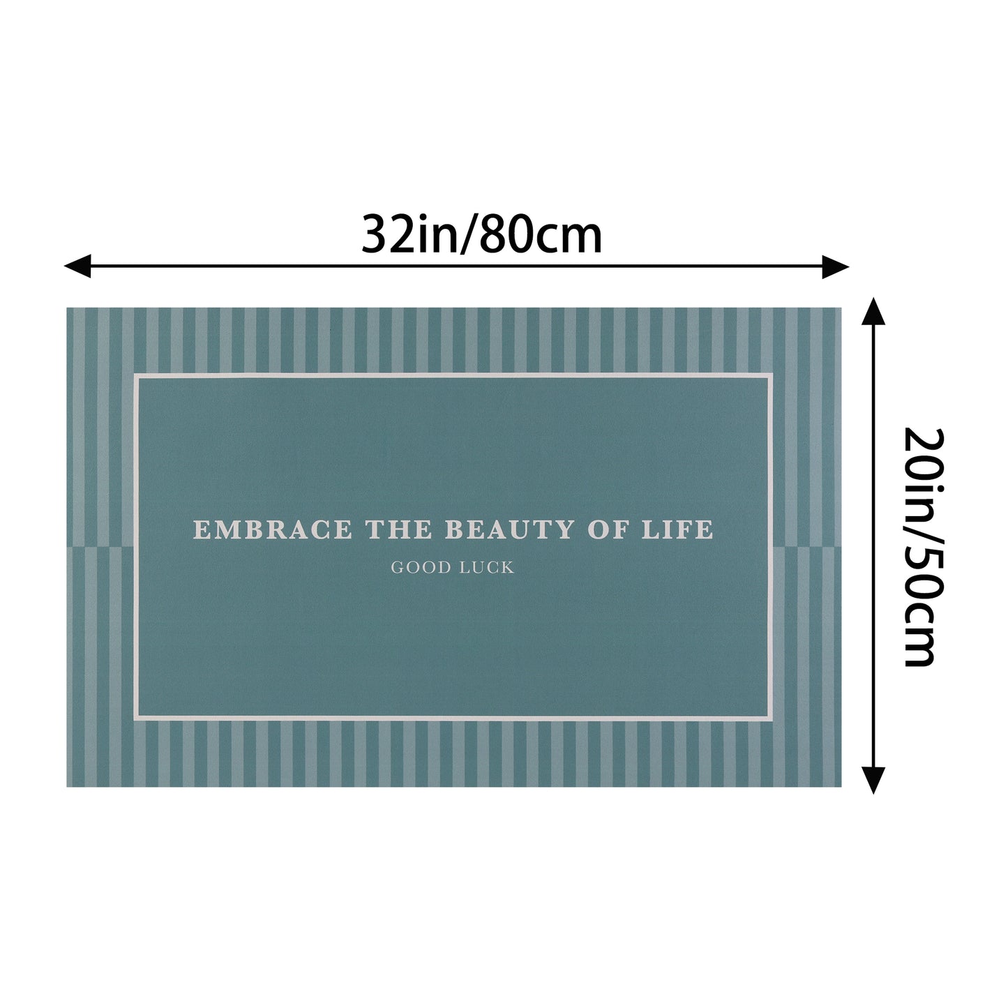 Abstract Geometric Pattern Kitchen Rug, Waterproof Non-Slip Soft Comfort Standing Kitchen Mats