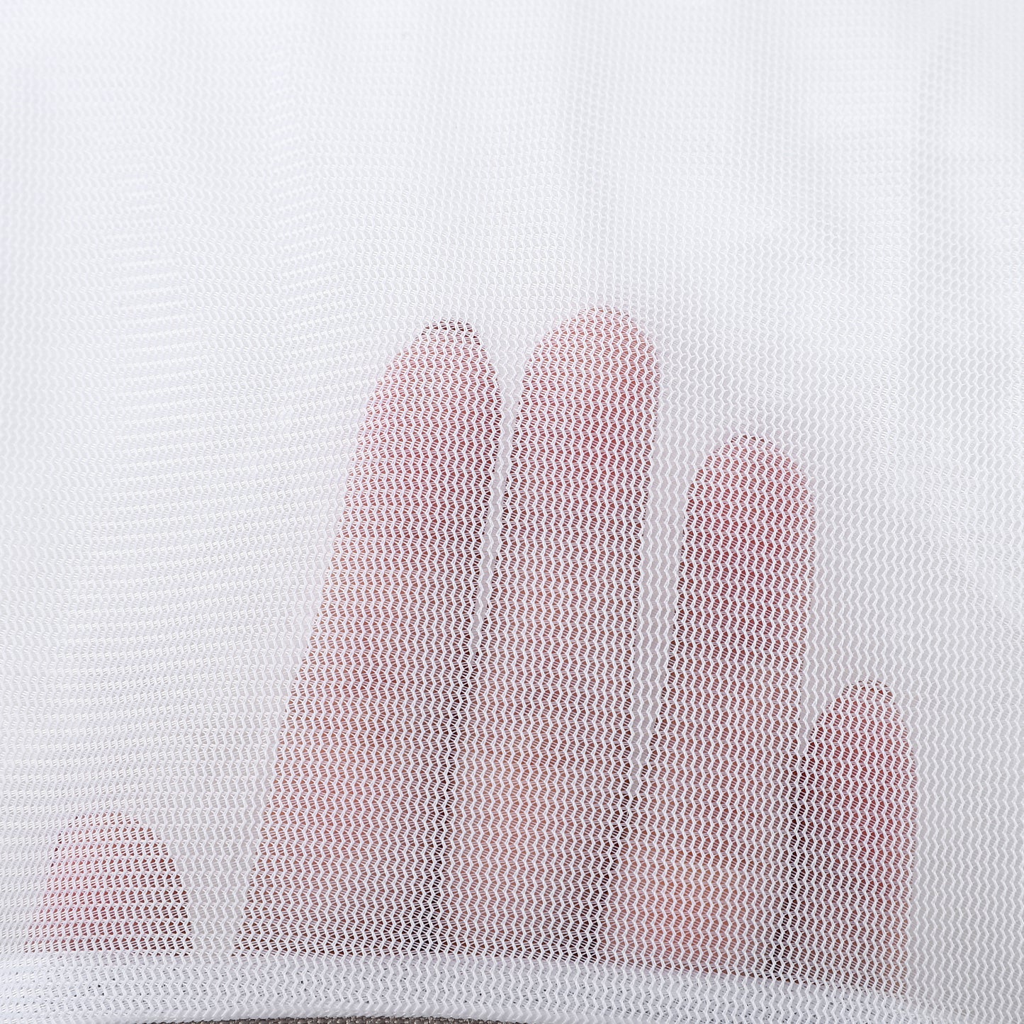 Thickened Mesh Laundry Bags Laundry Wash Bag for Bathroom 12.99"x8.66" White