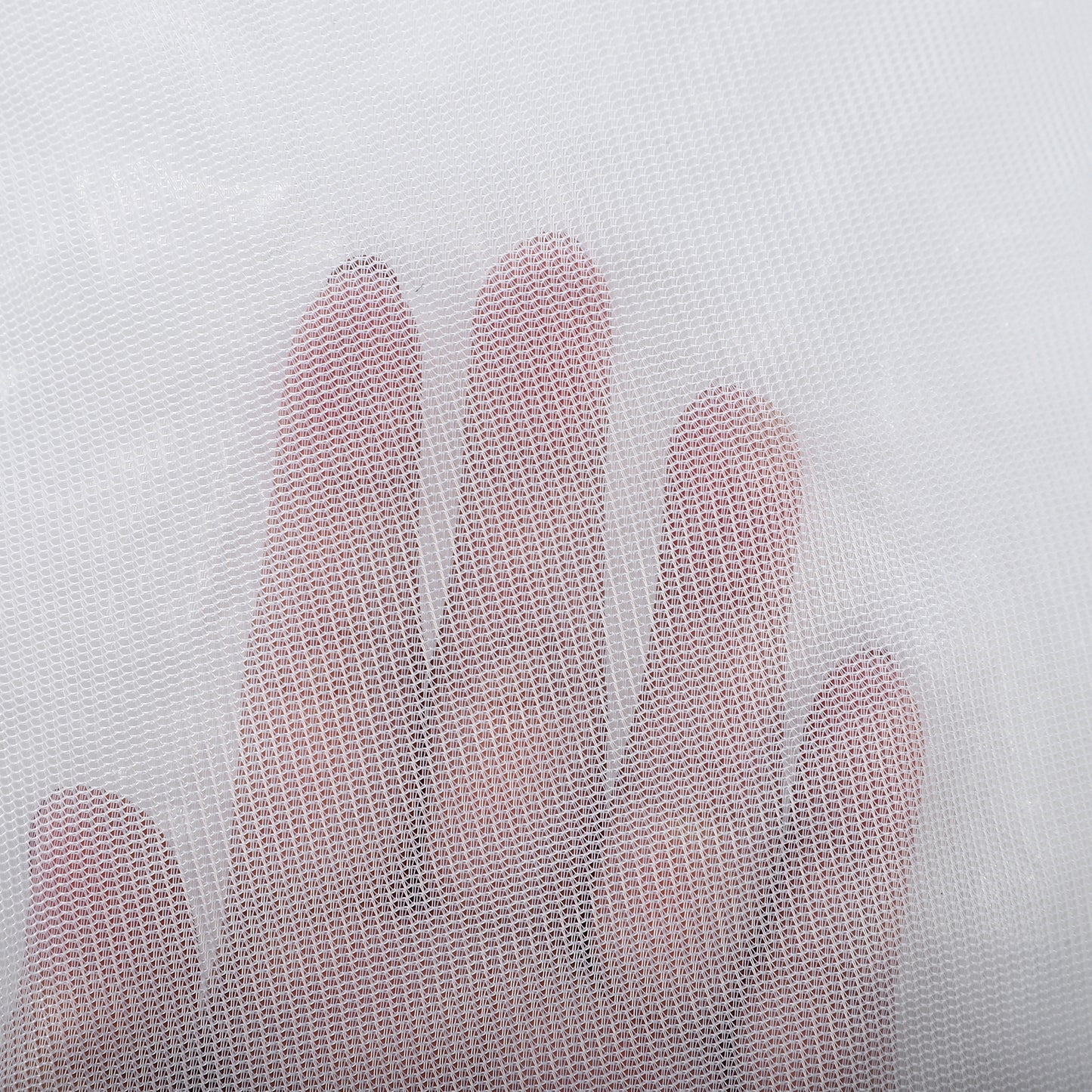 Thickened Mesh Laundry Bags Laundry Wash Bag for Bathroom 9.84"x9.84" White