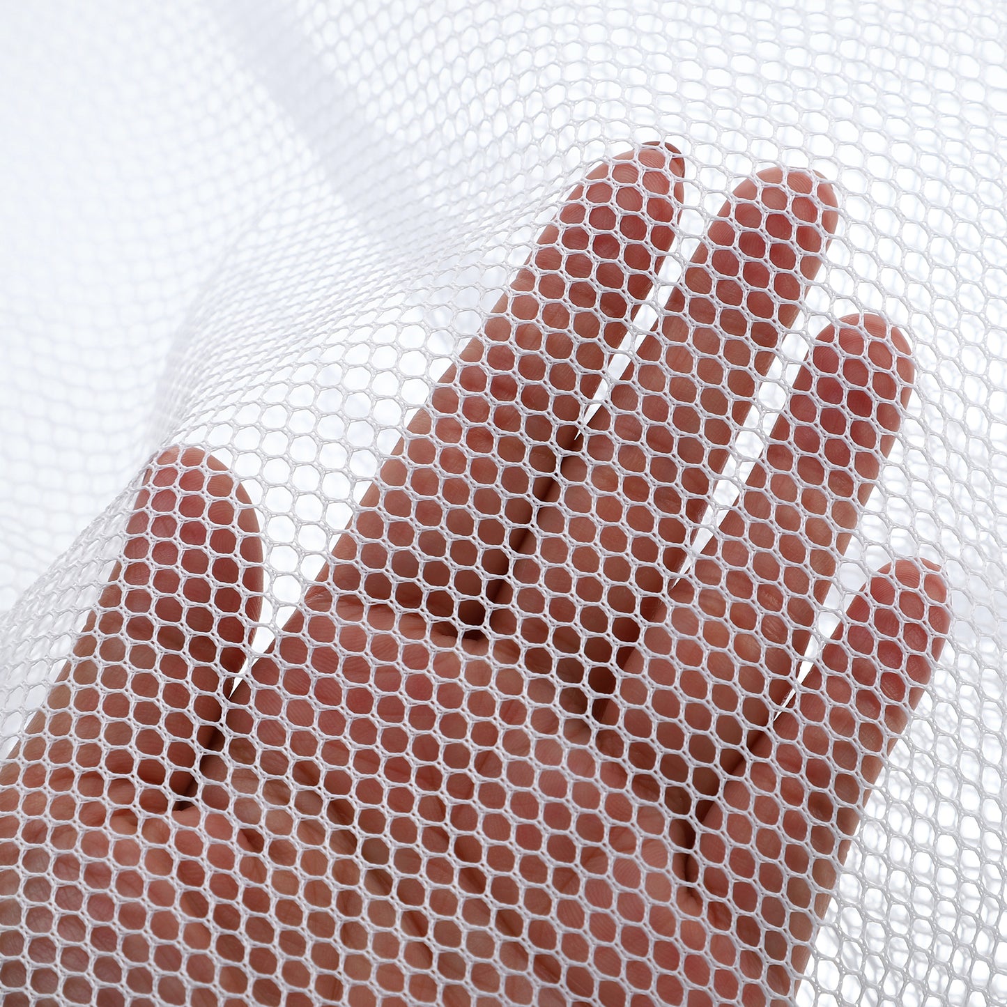 Folding Thickened Mesh Laundry Bags for Laundry Room 12.99"x8.66" White