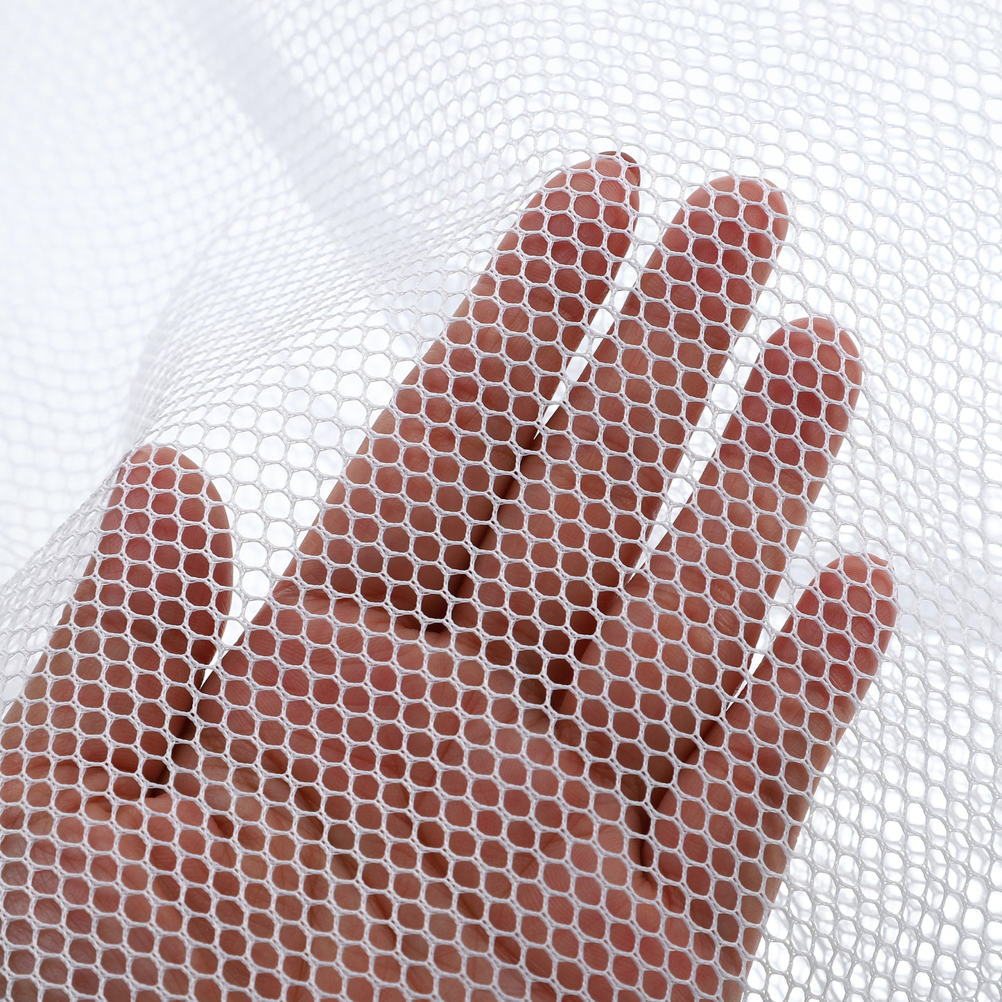 Folding Thickened Mesh Laundry Bags for Laundry Room 9.84"x9.84" White