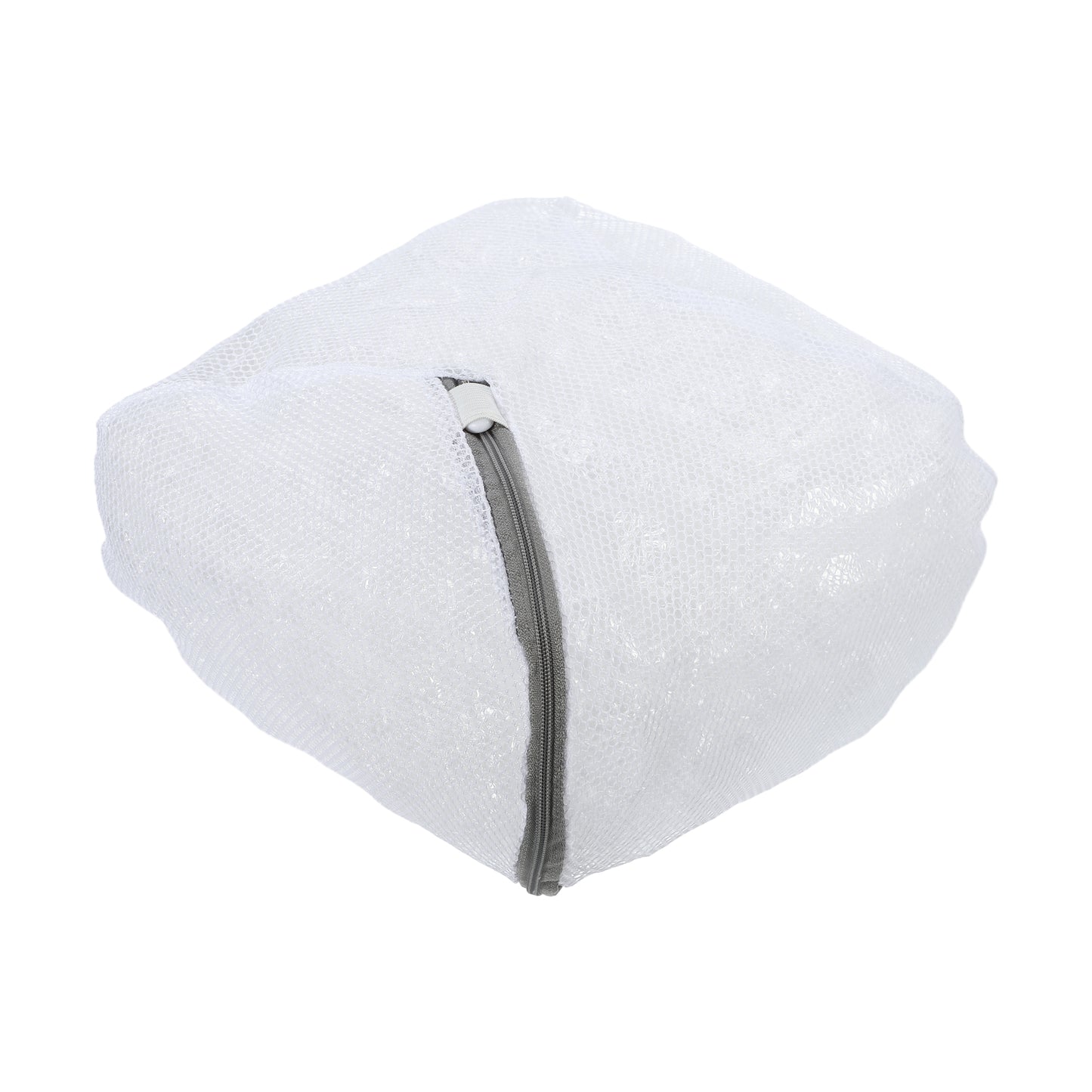 Folding Thickened Mesh Laundry Bags for Laundry Room 9.84"x9.84" White