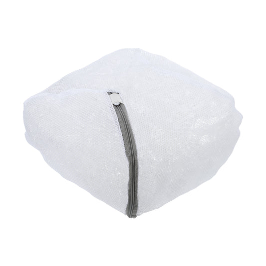 Folding Thickened Mesh Laundry Bags for Laundry Room 9.84"x9.84" White
