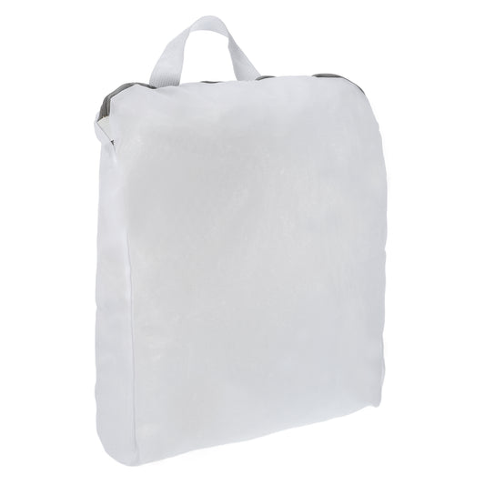 Portable Laundry Bag for Laundry Room 11.81"x3.15"x15.75" White Gray