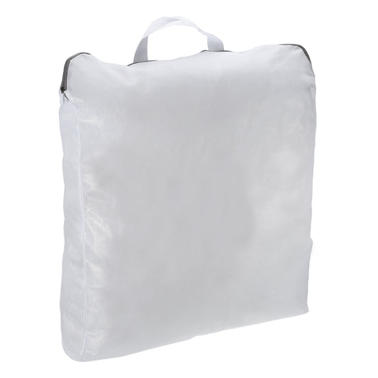 Portable Laundry Bag for Laundry Room 19.69"x3.94"x23.62" White Gray