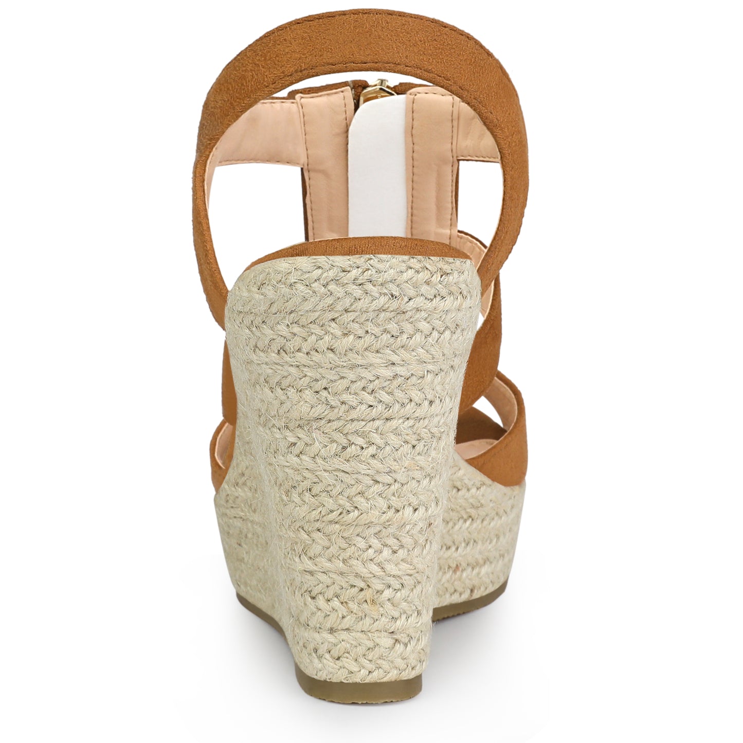 Women's Wedges Zipper Sandals Platform Wedges Heels Sandals