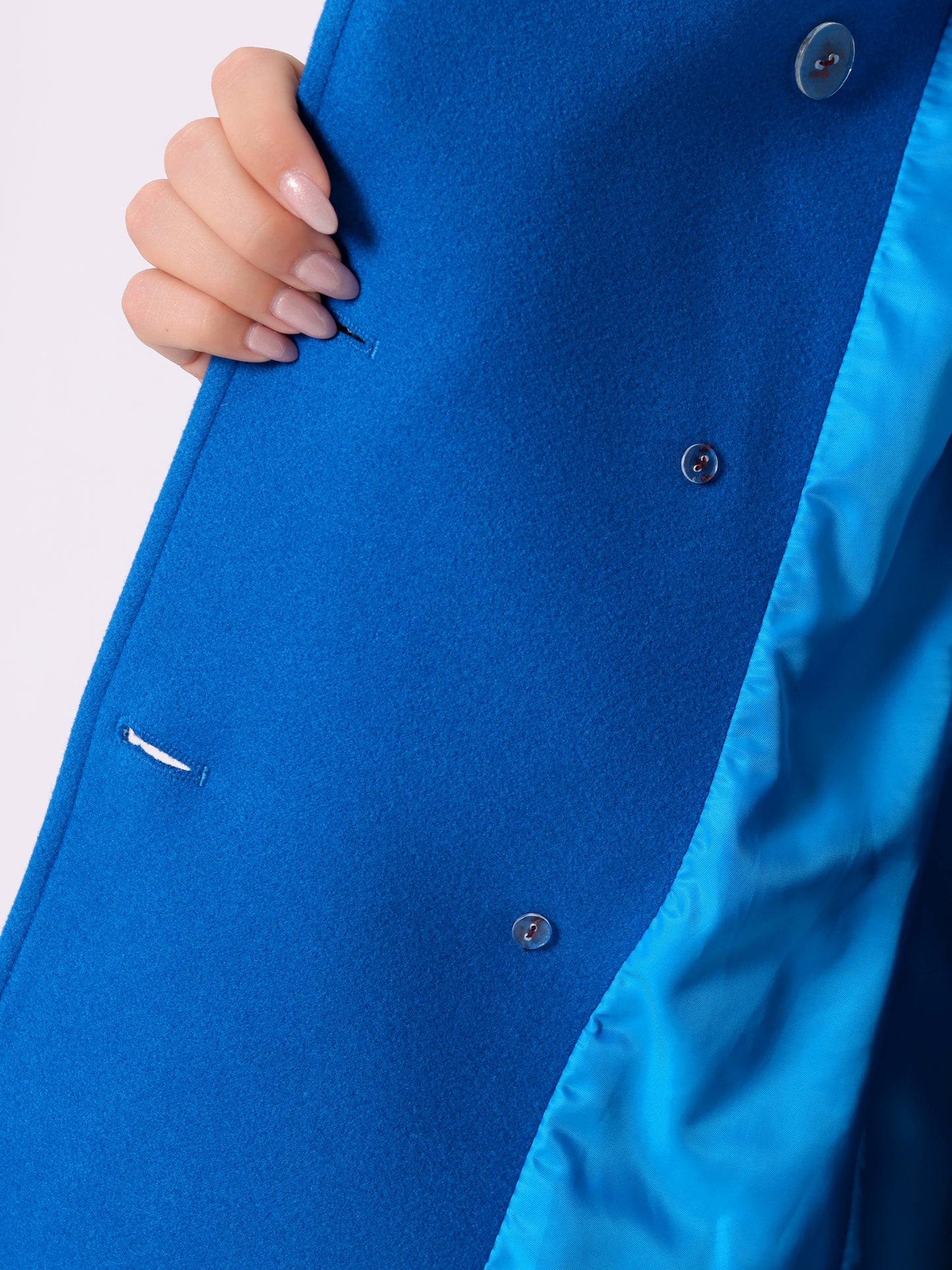Women's Plus Size Notched Lapel Double Breasted Coat