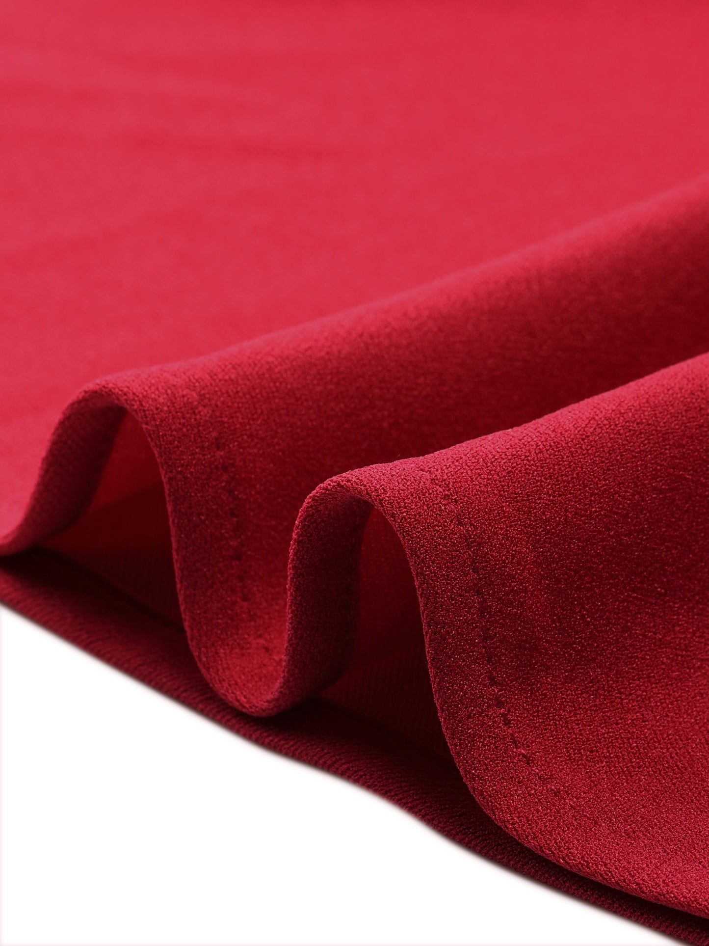 Women's Plus Size Business Ruffled Dress 3/4 Sleeve Office Work Cocktail Dresses Party Wrap Dress