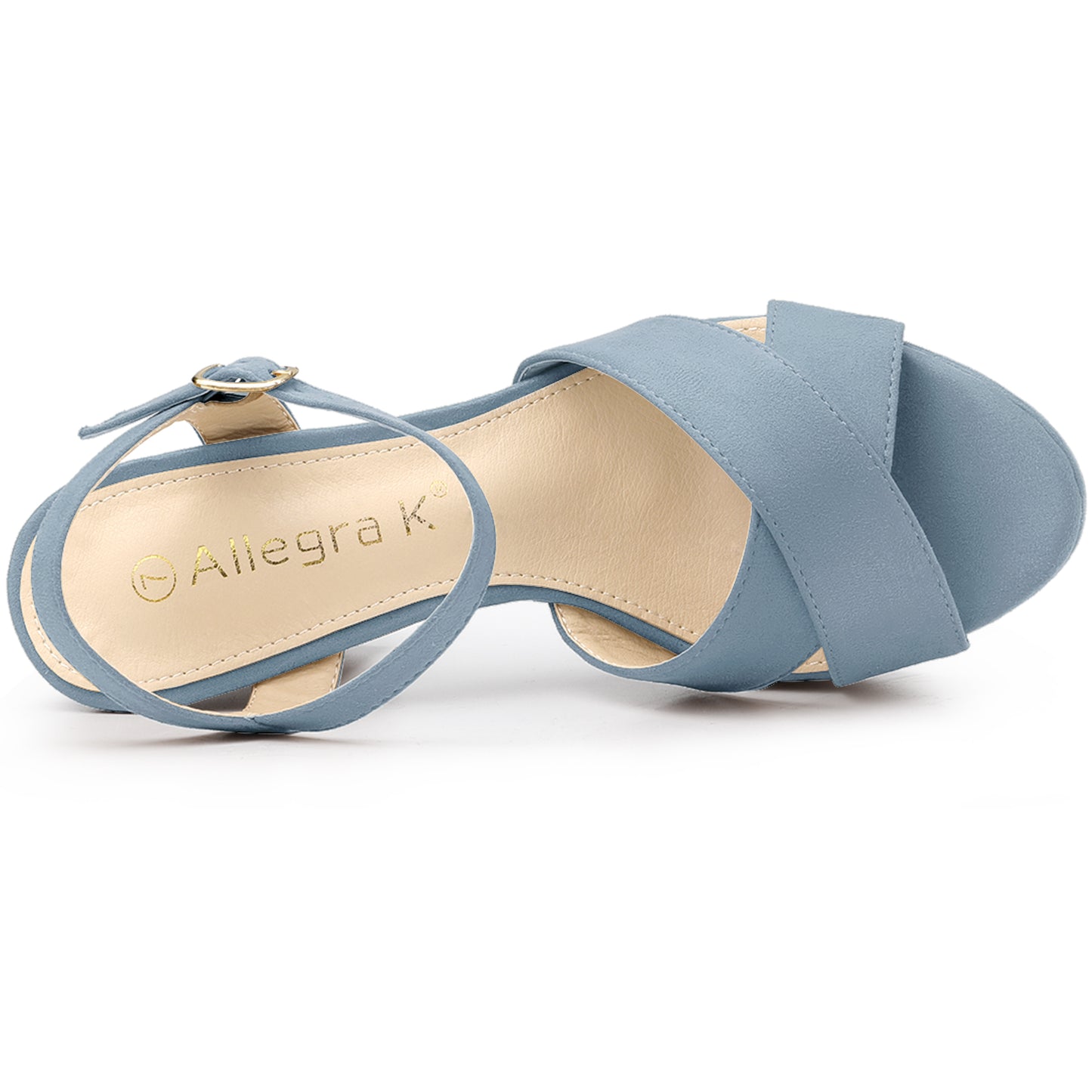 Women's Platform Chunky Heel Slingback Sandals