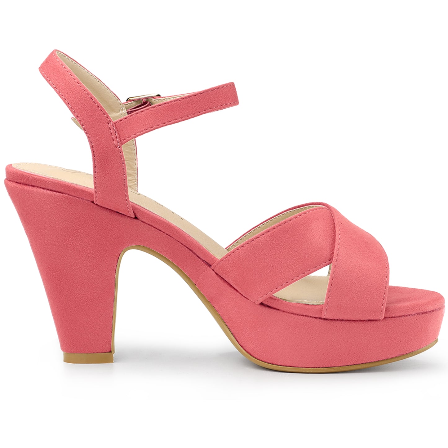 Women's Platform Chunky Heel Slingback Sandals